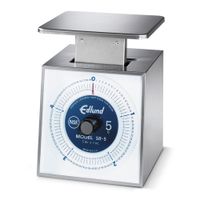 Edlund SR-5 Premier Portion Scale, Stainless Steel, Rotating
Dial - 5 lbs x 1 oz