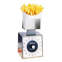 Edlund SS-16P Compact Series Mechanical Scale W/French
Fry/Taco Platform, Stainless Steel - 16 oz x 1/4 oz