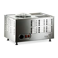 Stella Ice Cream Machine, Stainless Steel - 12-1/5" x 20" x
13-3/4"