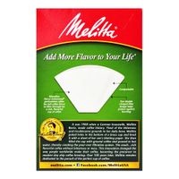 Espresso Supply Melitta Filters 04 Coffee Filter, White,
Paper, #4