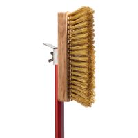 AK-D54 Adjustable Wire Brush, Wood/Brass - 59"