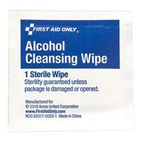 First Aid Concepts FAE-4001 Alcohol Cleansing Wipes, Pads -
20 pcs