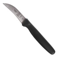 Mercer Culinary M12602 Peeling Knife, Black, Stainless
Steel/Plastic - 2-1/2"