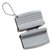 Mercer Culinary M15940 Dual Knife Sharpener, Grey, Plastic -
Ceramic/Steel