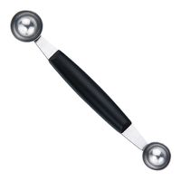 Mercer Culinary M15100P Double Melon Baller, Black,
Stainless Steel/Plastic - 7/8" and 1"