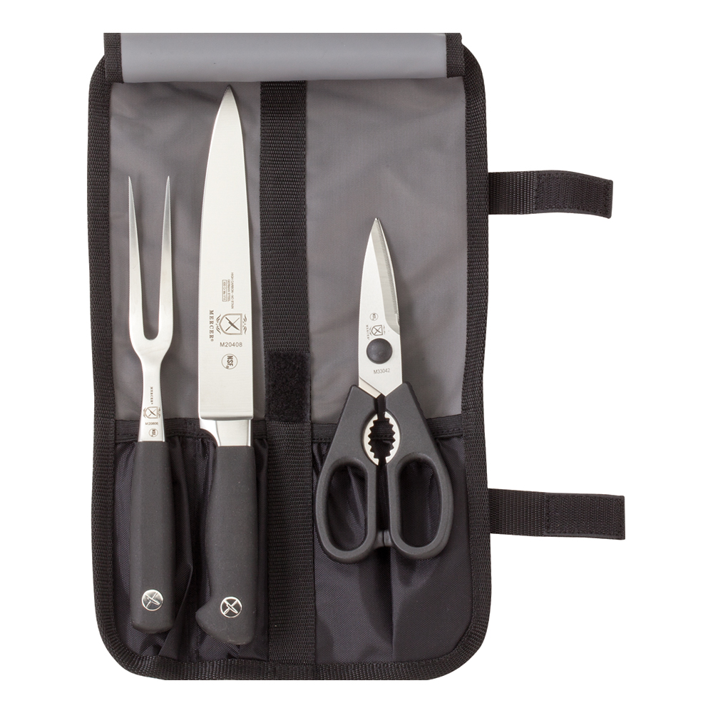 MERCER 4 PIECE CARVING SET