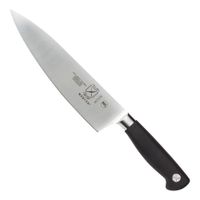 Mercer Culinary M21078 Genesis Chef's Knife, Short Bolster,
Black, Stainless Steel/Rubber - 8"