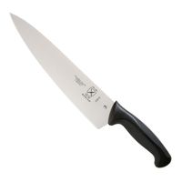 Mercer Culinary M22610 Millennia Chef Knife, Black,
Stainless Steel/Rubber - 10"