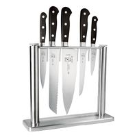 Mercer Culinary M23500 Renaissance Knife Block Set, Glass,
Stainless Steel - 6 pc