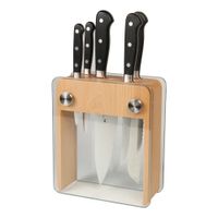 Mercer Culinary M23505 Renaissance Set, Black, Stainless
Steel/Plastic -