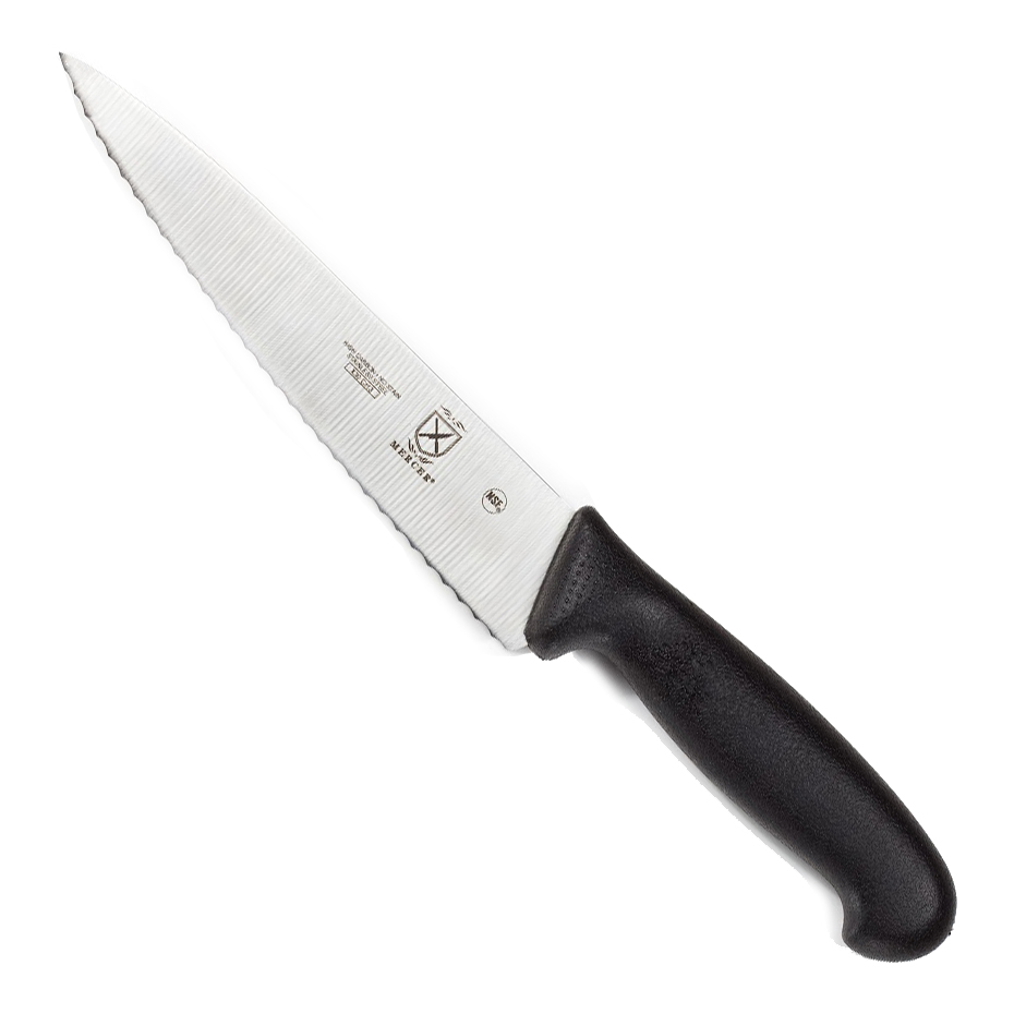 7.5" WAVY CHEFS KNIFE 6)