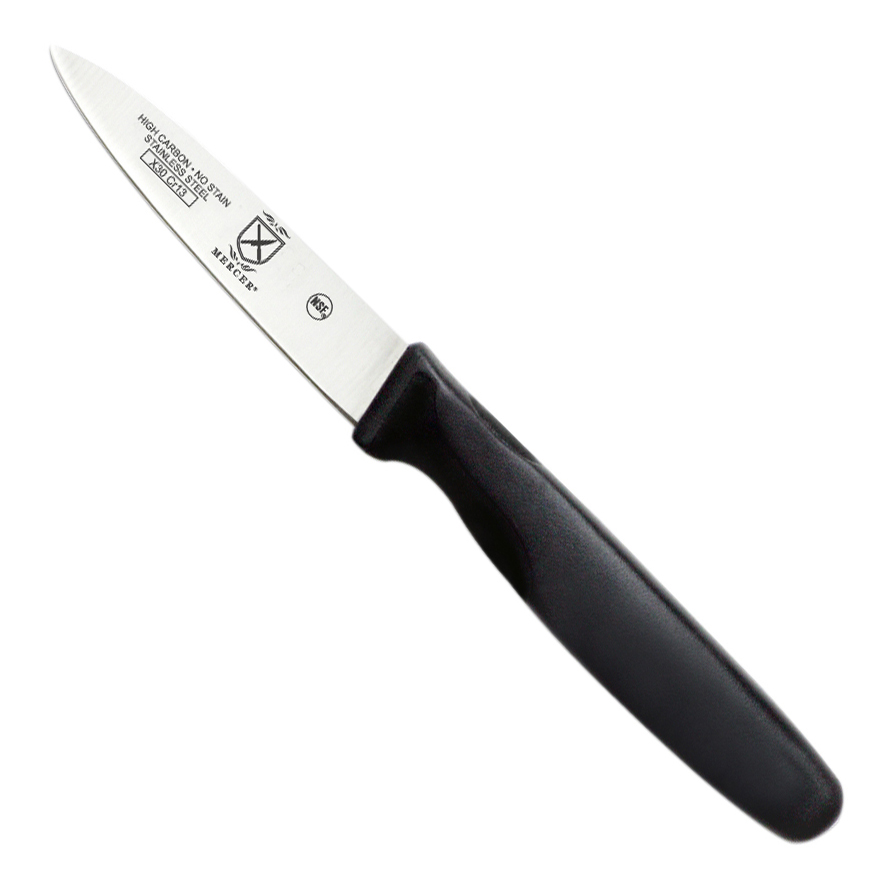 3" PARING KNIFE BLACK (12)