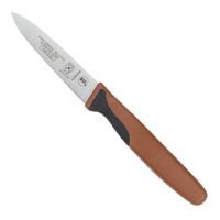 Mercer Culinary M23930BRB Millennia Colors Paring Knife,
Brown, Stainless Steel/Rubber - 3"