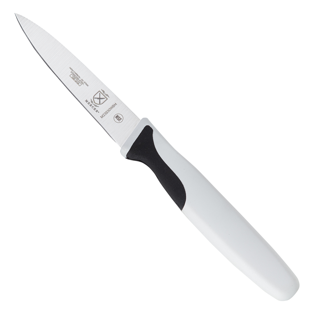 PARING KNIFE 3" WHITE (6)