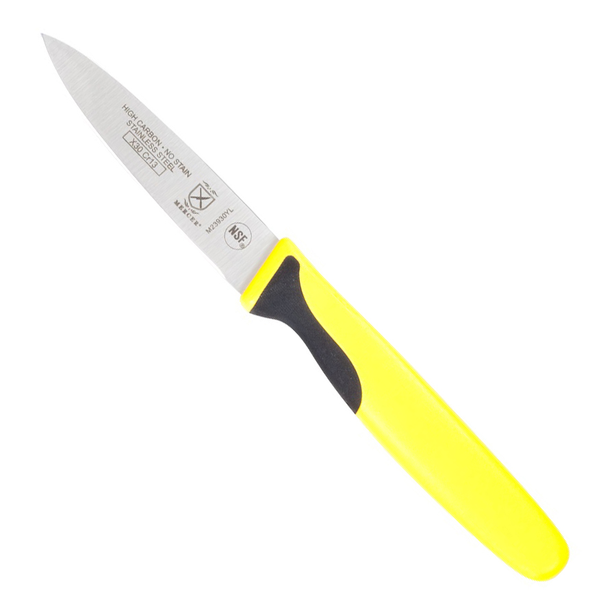 3" PARING KNIFE YELLOW(12)