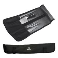 Mercer Culinary M30004M Knife Roll, Black, Plastic - 4
Pockets