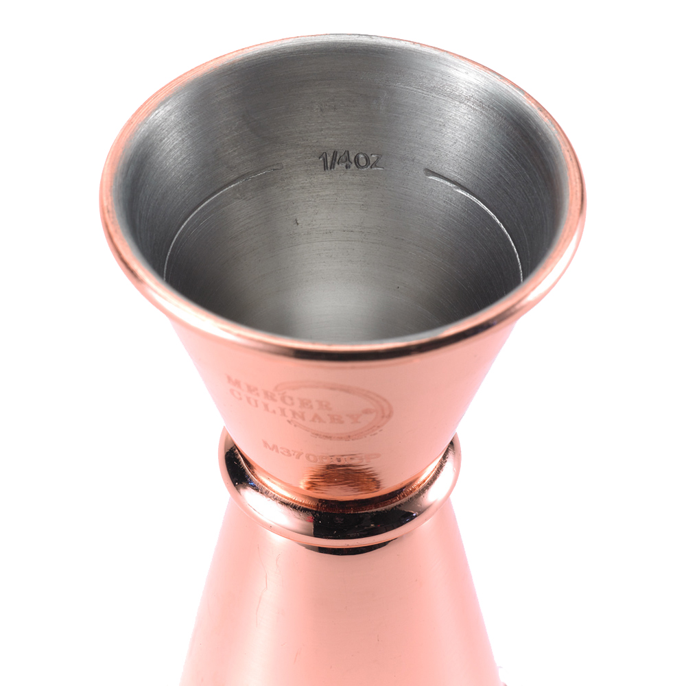 BAR JIGGER 1/2 & 3/4OZ COPPER