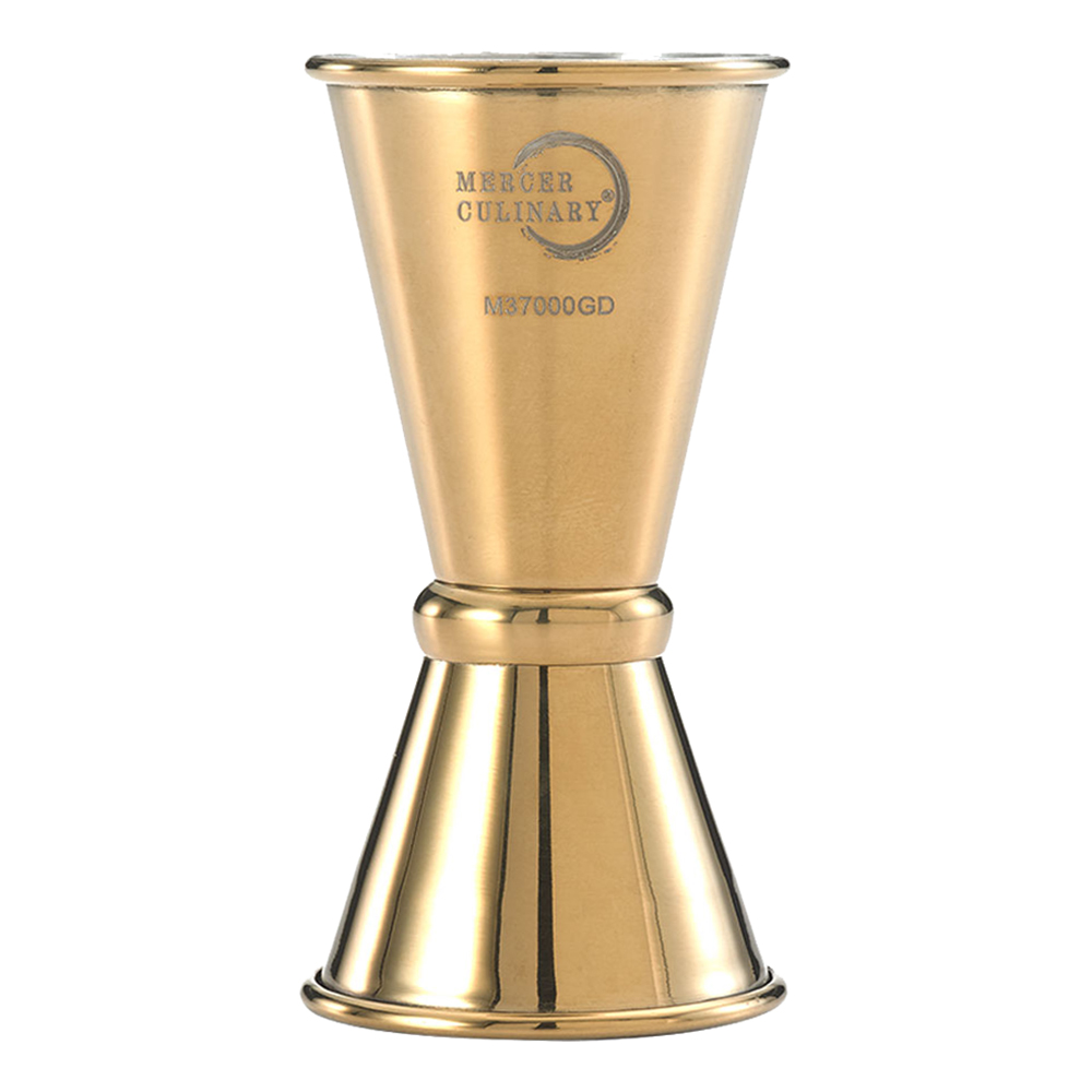 JIGGER, 1/2 3/4 OZ GOLD BARFLY