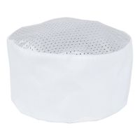 Mercer Culinary M60070WH Millennia Chefs Hat, White,
Poly-Cotton