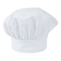 Mercer Culinary M60090WH Millennia Chefs Hat, White,
Poly-Cotton