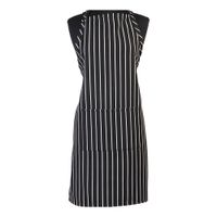 Mercer Culinary M61110BCS Genesis Apron, Black & White,
Poly-Cotton - 33" x 23"