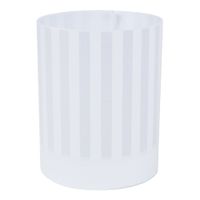 Mercer Culinary M61140WH Genesis Trek Toque Chef Hat, White,
Poly-Cotton - 9"