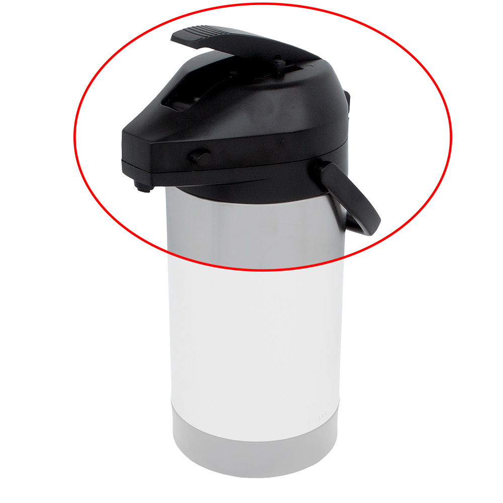 AIR POT 3LTR LEVER TOP SS