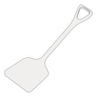 Follett ABICSHOVEL Ice Shovel, Poly - 37"
