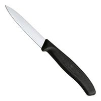 Victorinox 67603 Classic Paring Knife, Black, Stainless
Steel/Plastic - 3-1/4"