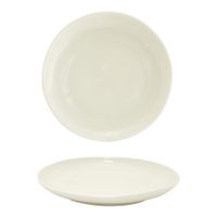 Front of the House DDP059WHP21 Canvas Plate, White,
Porcelain - 11"