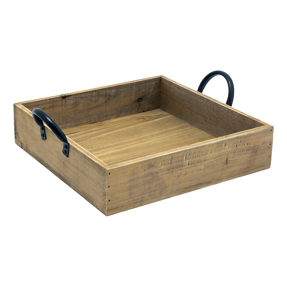 9.75" SQ SERVING TRAY (4)