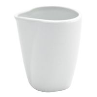 Front of the House TCS004WHP23 Mod Creamer, White, Porcelain
- 6 oz