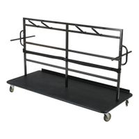 Forbes Industries 7050 Transport Cart W/Straps, Black, Steel
- 76"