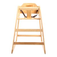 G.E.T. Enterprises HC-100-MOD-N-P High Chair, Natural, Wood
- 19-5/8" x 19-3/4" x 29"