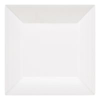 G.E.T. Enterprises ML-90-W Siciliano Square Plate, White,
Melamine - 12" x 12"