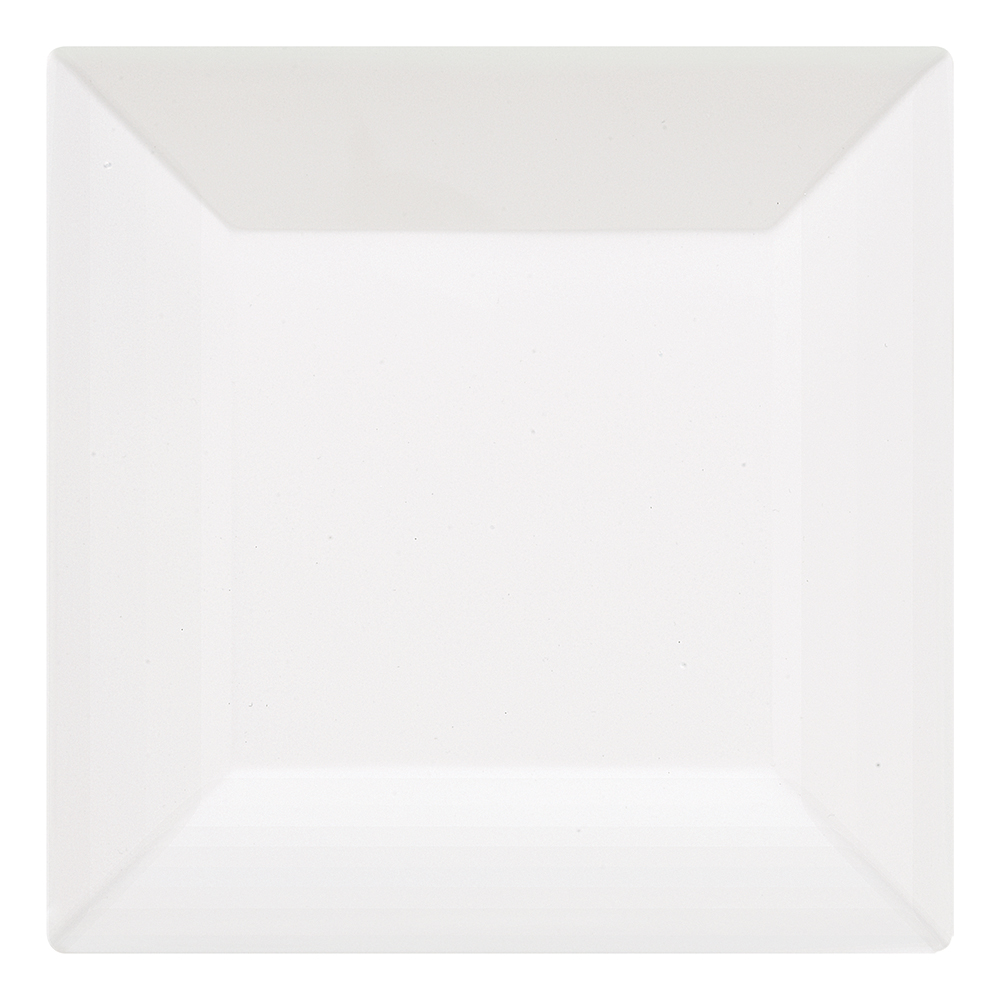 SICILIANO PLATE 12X12 WHITE