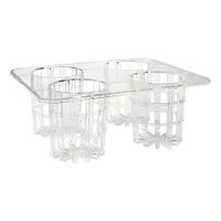 G.E.T. Enterprises SDB-32-PC-RACK Rack for Salad Dressing
Bottles, Clear, Plastic - 13" x 10-1/4" x 5"