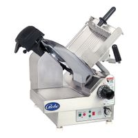 Globe 3850N Heavy Duty Premium Automatic/Manual Food Slicer,
Stainless Steel, 2 Speed - 13" *Factory Discontinued*