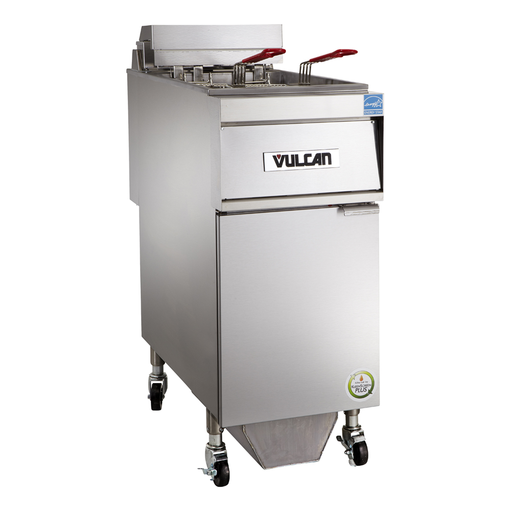 1 TANK 40-50 LB ELC DEEP FRYER