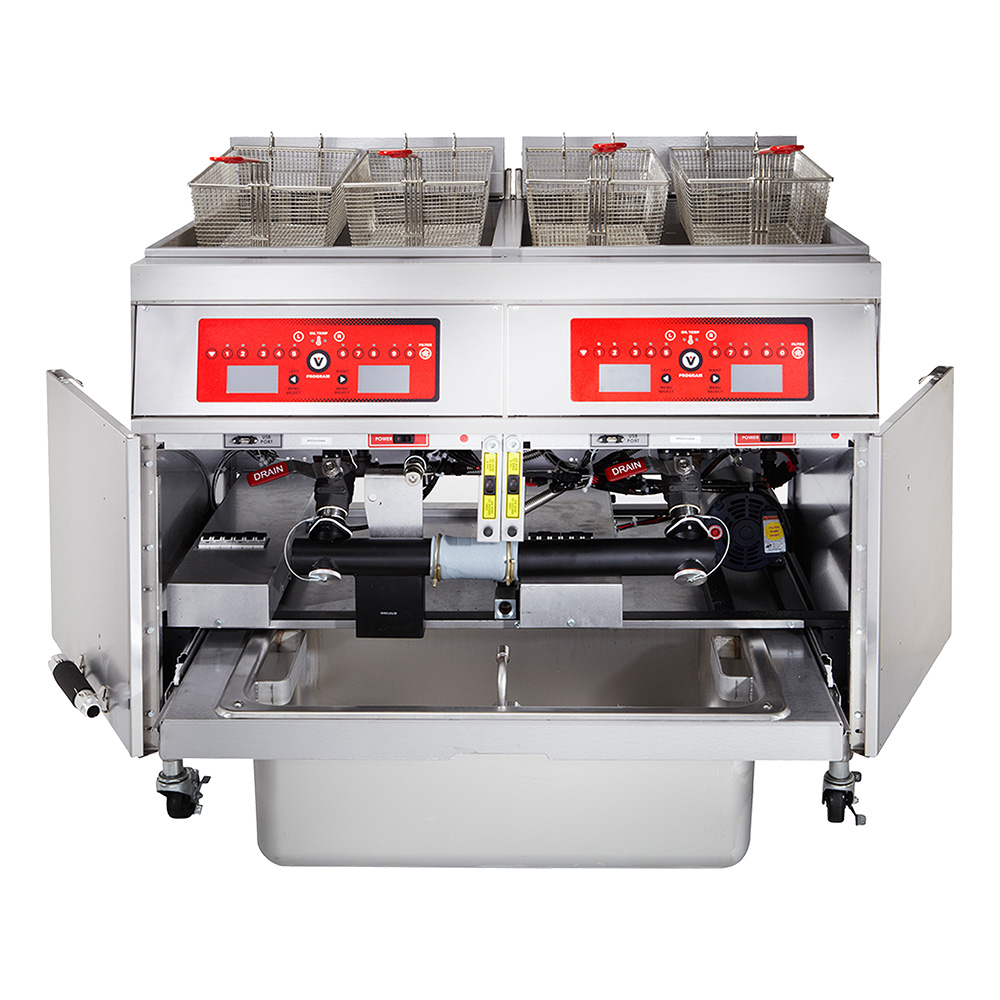 ELEC FRYER, 85 LBS/TNK , 3 TNK