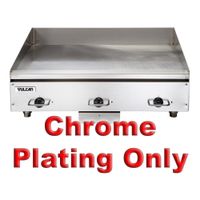 Vulcan CP Chrome Plating Option for Vulcan Griddles