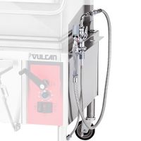 Hobart DBPTYTSWSDN Double Pantry Deck Mount Faucet w/ 16"
add on faucet, backflow preventer, washdown hose, wall hook