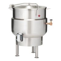 Vulcan K40DLT Direct Steam Counter Tilting Kettle, Stainless
Steel, 2/3 Jacketed- 40 Gal