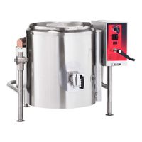 Vulcan K40GLT Gas Tilting Kettle, Floor Mounted, Stainless
Steel- 40 gal