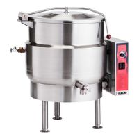 Vulcan K60ELT Electric Tilting Kettle, Floor Mounted,
Stainless Steel- 60 gal, 208V
