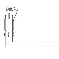 Vulcan \ Wolf - Wolf Range SPC1HEG48E Power Cord For
HCBSPC1HEG48E+