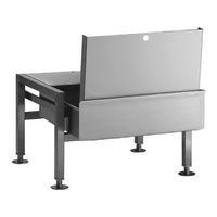 Hobart STANDVSKT30 Equipment Stand for K6ETT & K12ETT
Self-Contained Kettles and VECTS12 & VECTS16 Electric
Braising Pans, Stainless Steel- 29-1/2" x 24" x 18"