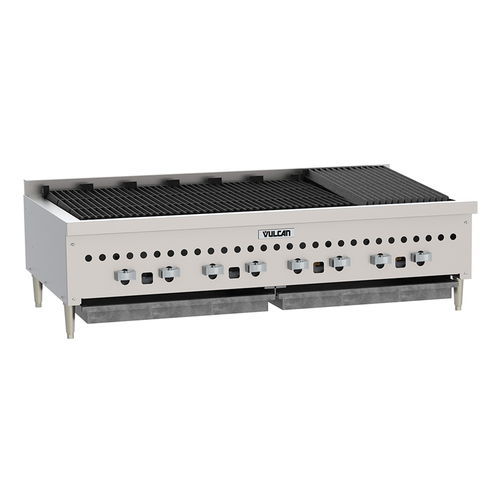 Vulcan \ Wolf - Wolf Range VCCB25 Countertop Charbroiler, Gas ...