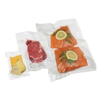 Hamilton Beach HVBX1100 Ext Vac Bags, Clear, Plastic, 3 mil
- 12" x  8"