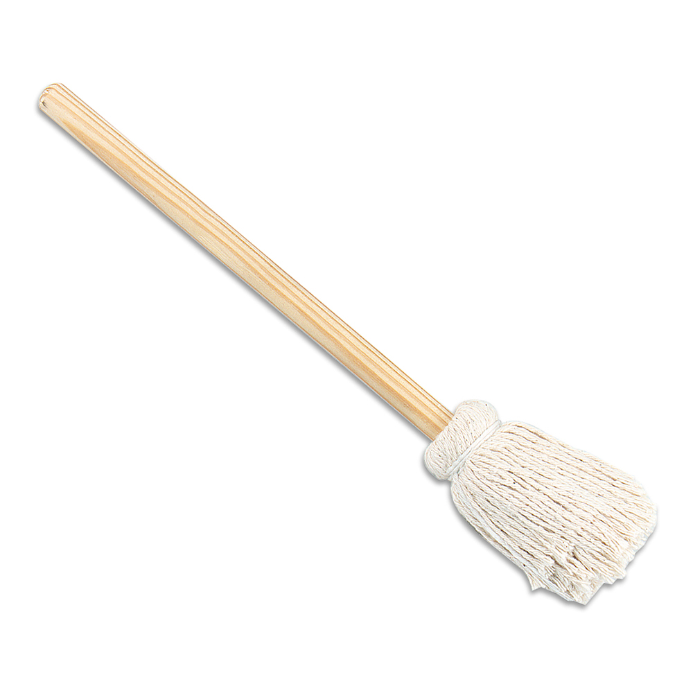 GREASE MOP 12"L YARN/WOOD (12)